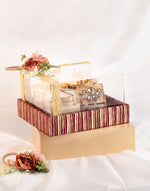 Aclyric Top Royal Burgandy Hamper