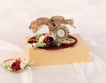 Ruby Suede Hamper
