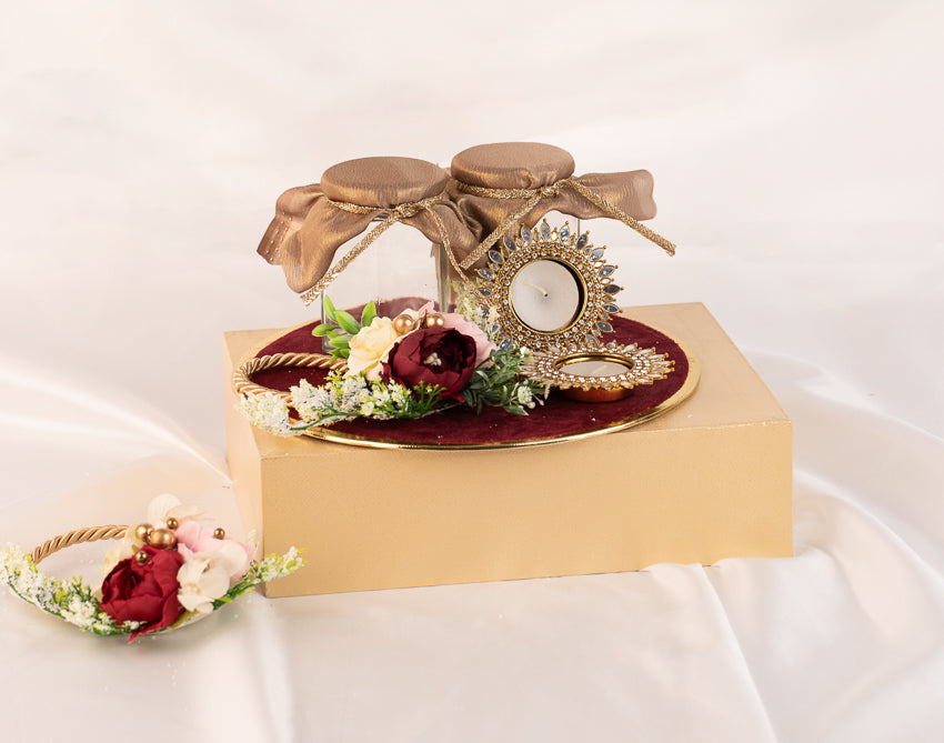 Ruby Suede Hamper