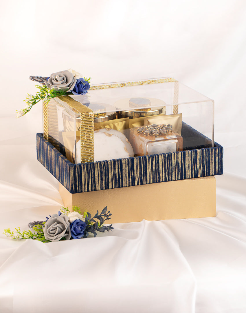 Aclyric Top Royal Blue Hamper