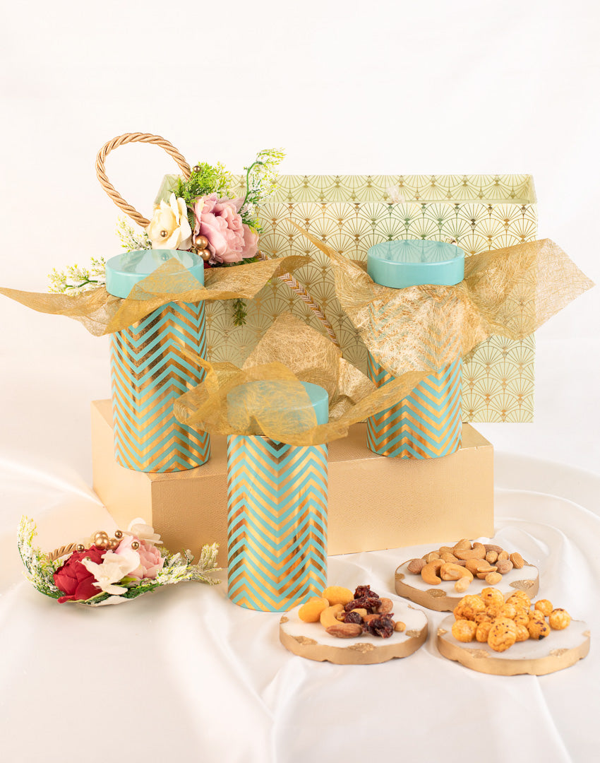 Mint Green - 3 Jar Hamper