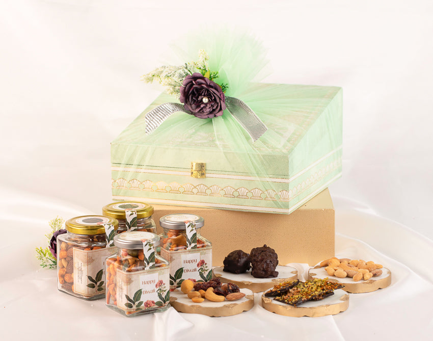 Mint Green Madhuban Hamper